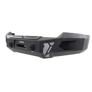 Chevrolet Silverado 1500 Bumper - Front - Go Rhino - BR6 Winch-Ready - Textured Black - 2019